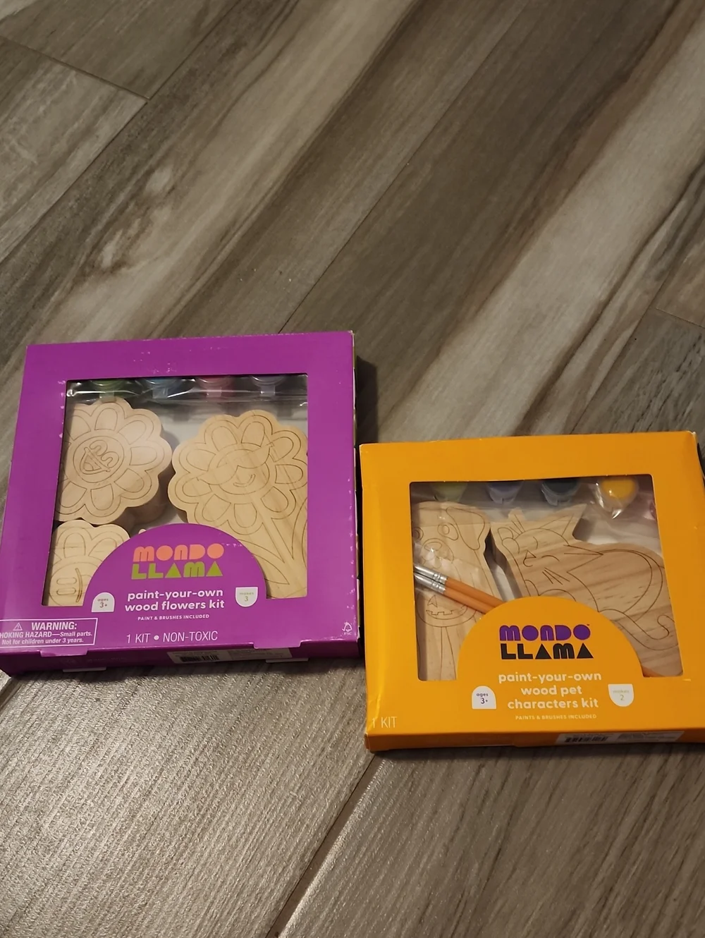 NWT Mondo Llama Paint Your Own Kit Bundle